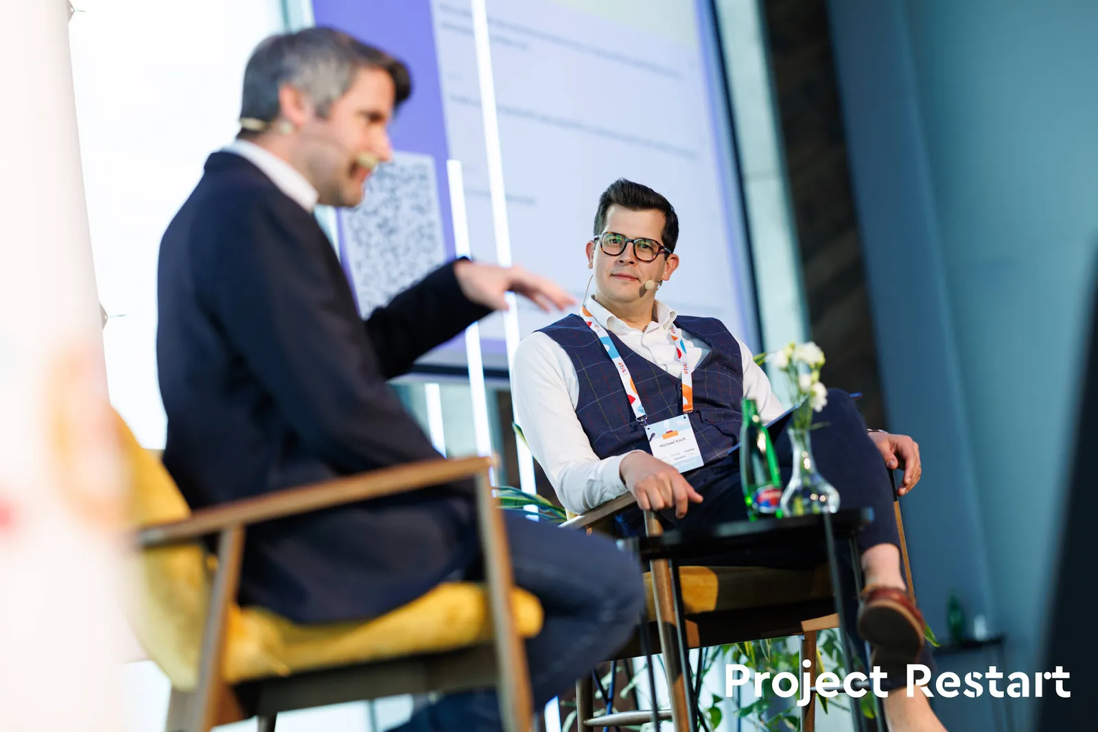 Project Restart 2026 — Jiří George Dolejš na pódiu, foto 05